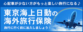 東京海上日動の海外旅行保険